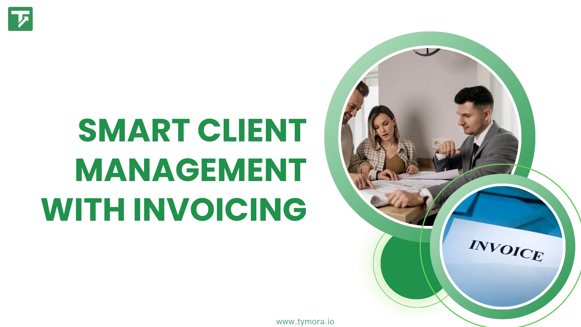 smart client management with invoicing