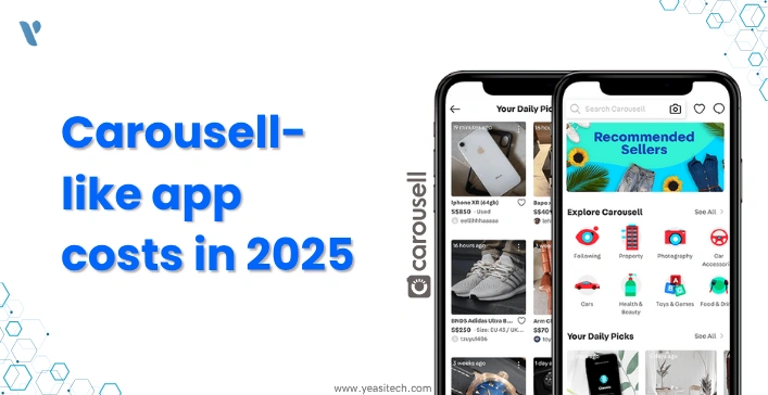 The Real Cost to Build an App like Carousell in 2025